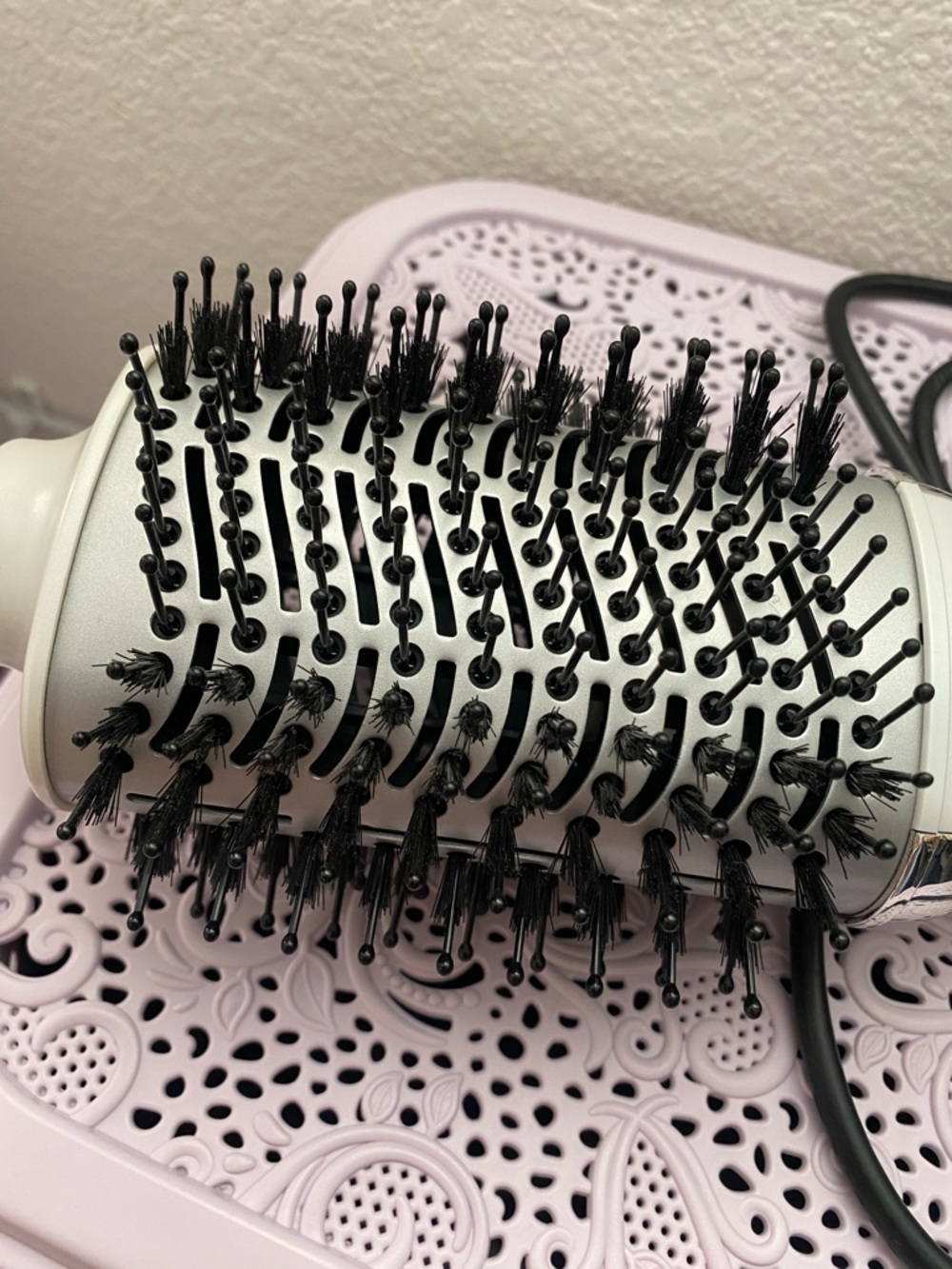 Styling Blow Dryer Brush, Hair Volume Powder, Goody Headwrap and Comb Set - Picture 4 of 16